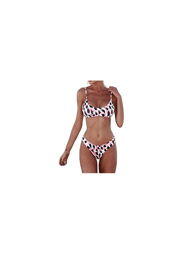 Fashion BaZhaHei Bikini de Mujer Traje de baño de Mujer Bandeau Bandage Bikini