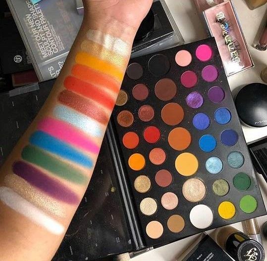 The color names to the new James Charles x Morphe Artistry palette ...