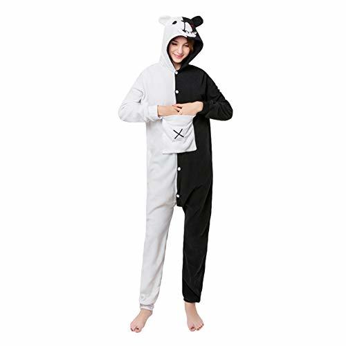 LPATTERN Pijama Animal Entero con Capucha Unisex para Adultos Ropa de Dormir