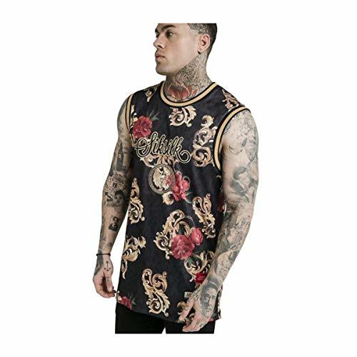 Productos Sik Silk Camiseta Basketball Vest Dani Alves Negro