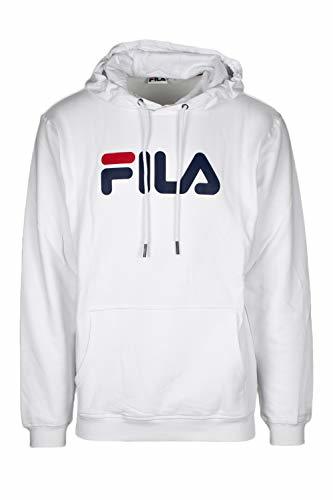 Fashion Fila Sudadera Blanca Unisex M V