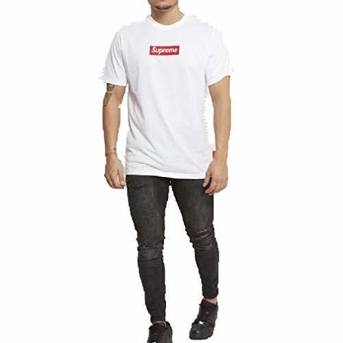 Supreme Italia - Camiseta con diseño Hombre suts 1103 Blanco Dope Skate