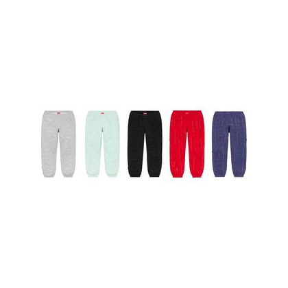 Supreme Cutout Letters Pants
