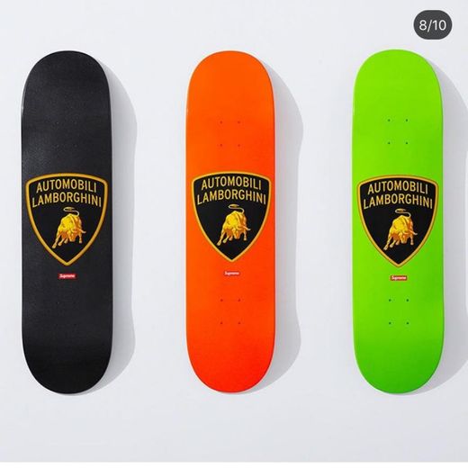 Supreme/Lamborghini Skateboard