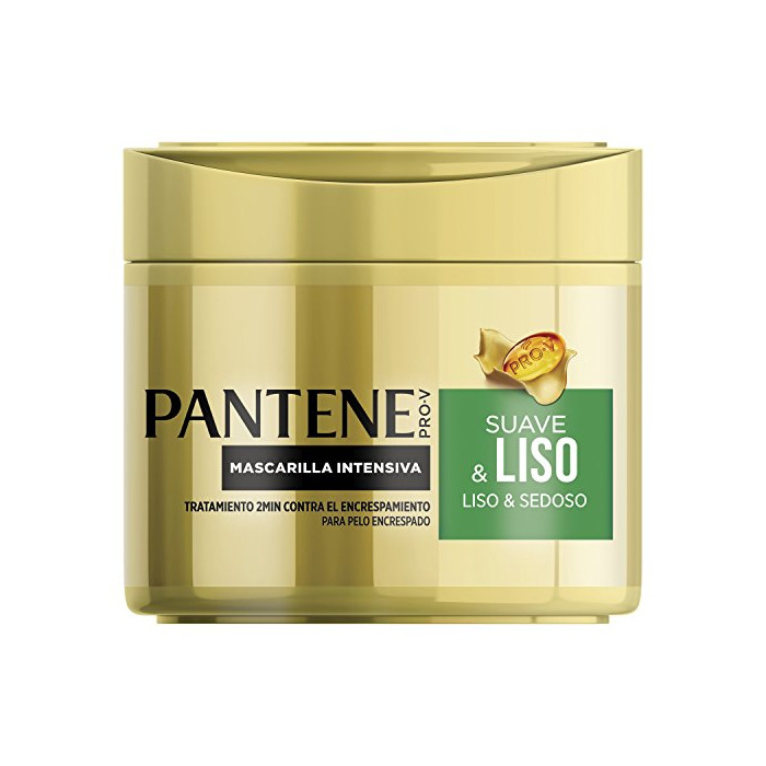 Social Pantene Suave & Liso Mascarilla