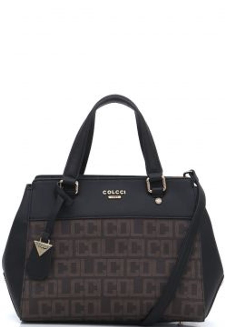 Moda Bolsa Colcci Monograma Marrom