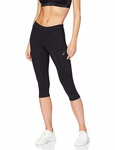 ASICS Knee Tight Mallas, Mujer, Negro