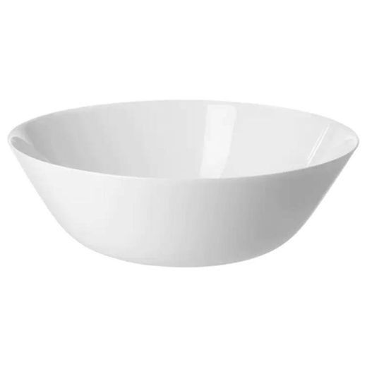 Taça de servir, branco, Diâmetro: 23 cm - IKEA