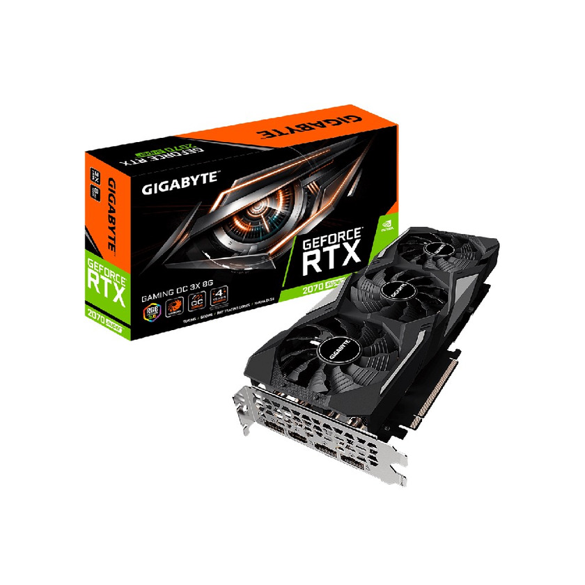 Producto Placa Gráfica Gigabyte GeForce RTX 2070 SUPER Gaming OC 3X 8