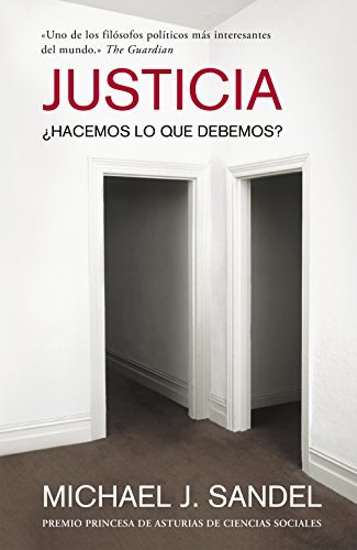 Libro Justicia: ¿Hacemos lo que debemos?