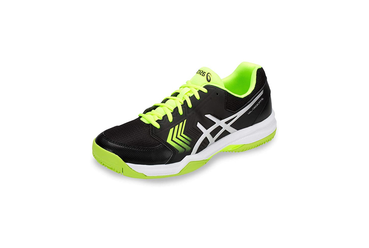 Social Asics Gel-Dedicate 5, Zapatillas de Tenis para Hombre, Negro