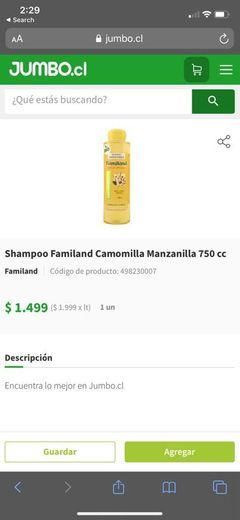 shampoo familand manzanilla 
