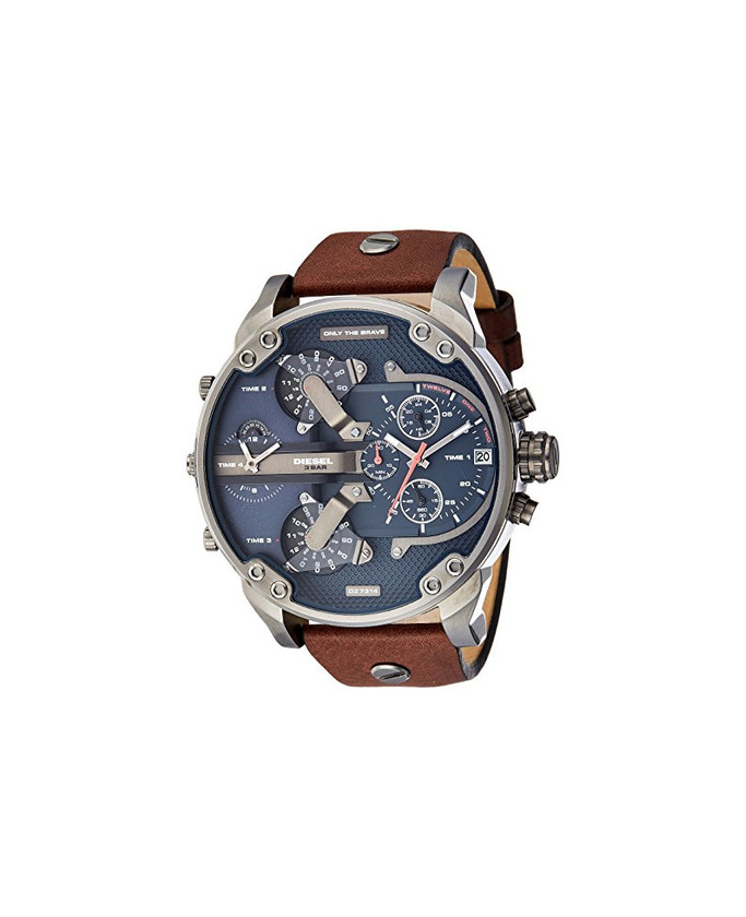 Fashion Diesel Reloj Multiesfera para Hombre de Cuarzo con Correa en Ninguno DZ7314