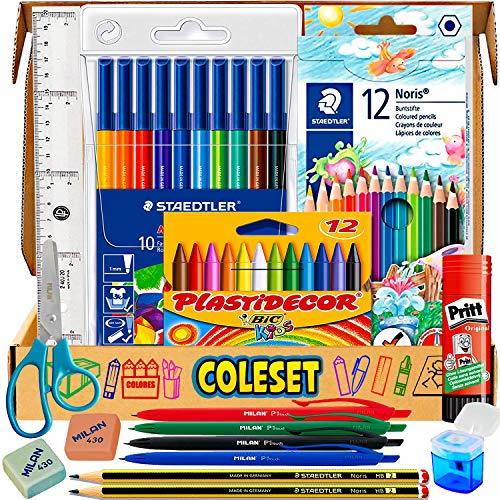 Producto Pack Material Escolar Vuelta Al Cole Primaria Set Materiales