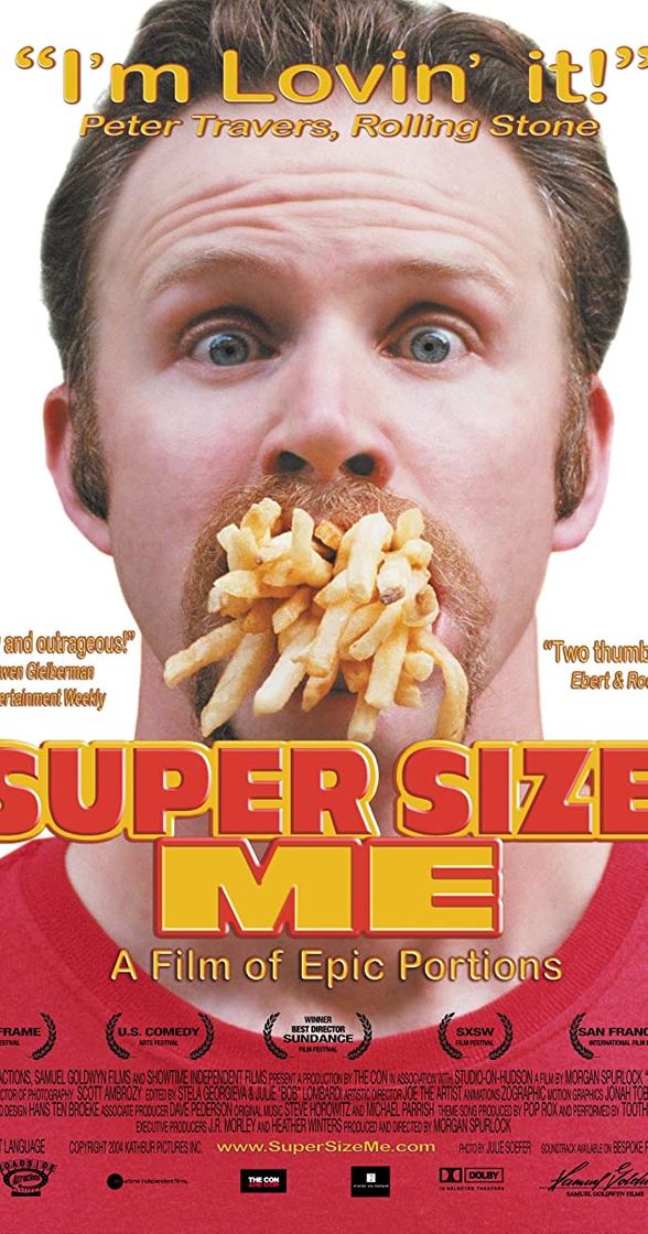 Película Super size me