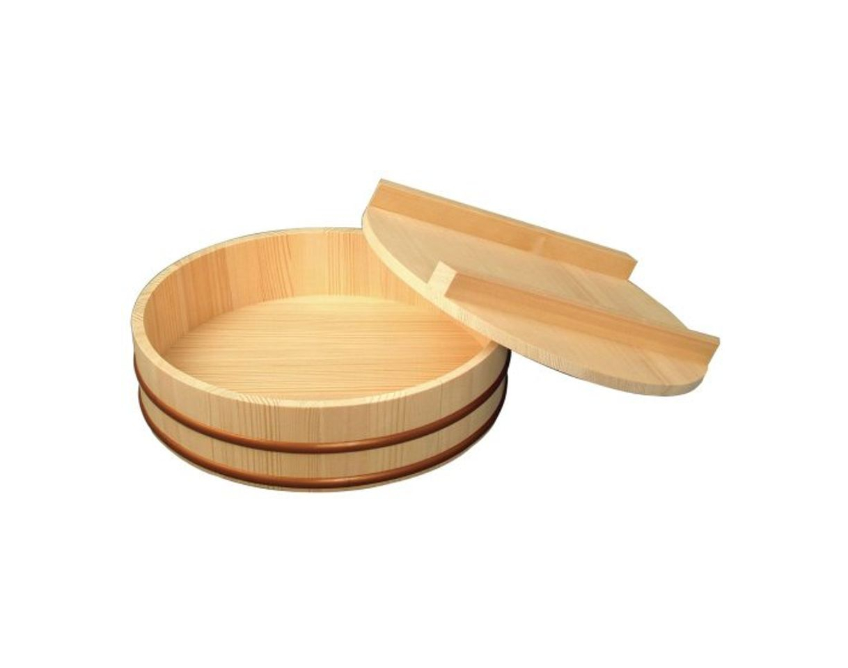 Products KISOU Ohitsu Hangiri - Cuenco de Madera para Cocina Japonesa