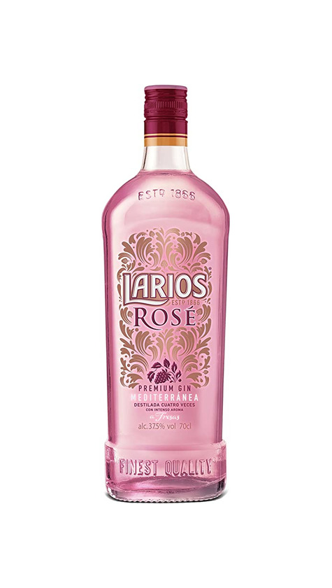 Product Larios Rosé Ginebra Mediterránea