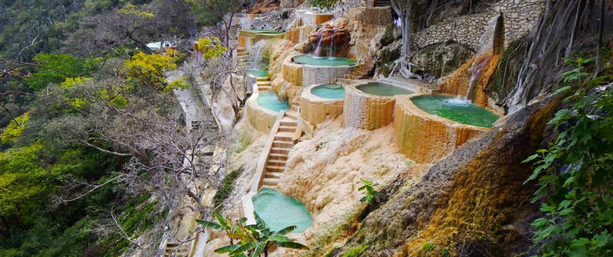 Lugar Grutas Tolantongo