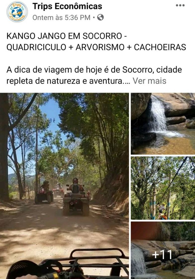 Moda Kango Jango em Socorro (SP) quadriciculo, arvorismo e cachus