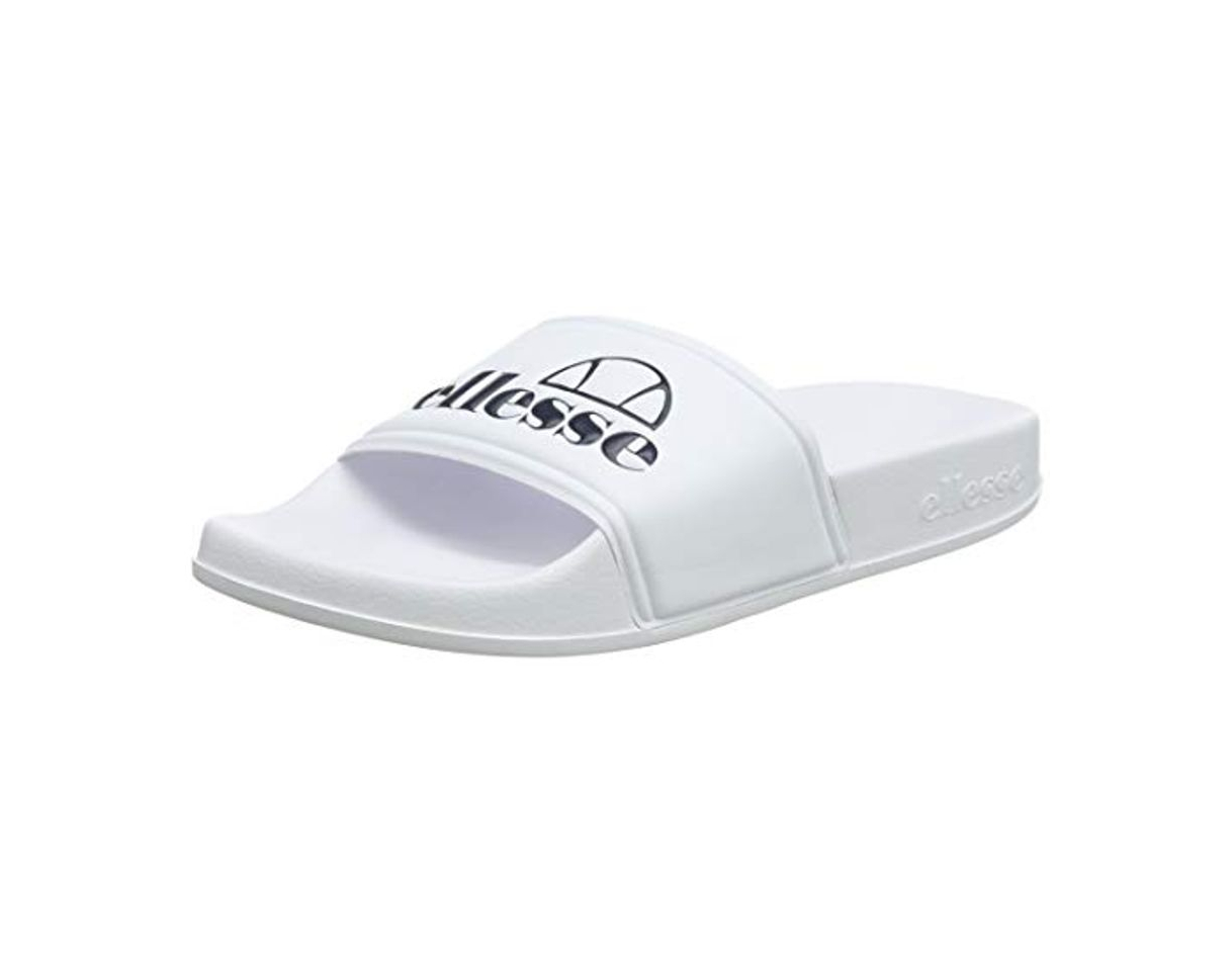 Fashion ellesse Filippo, Sandalias de Punta Descubierta para Mujer, Blanco