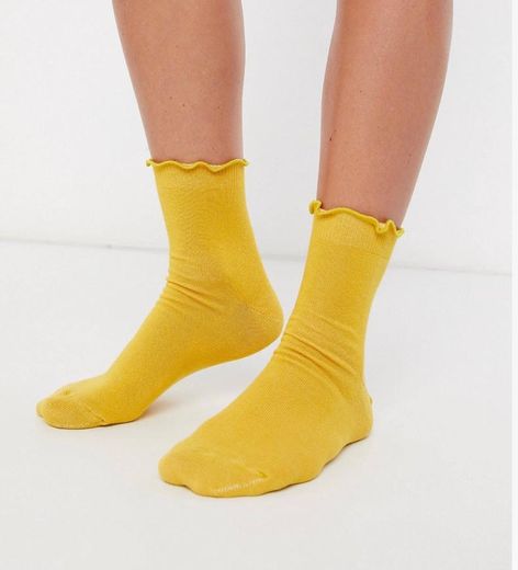 Yellow socks