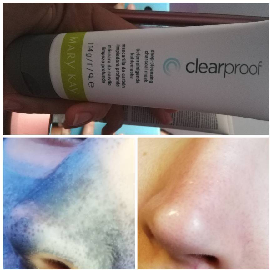 Mascarilla de carbon para puntos negros, acne, cierra poros