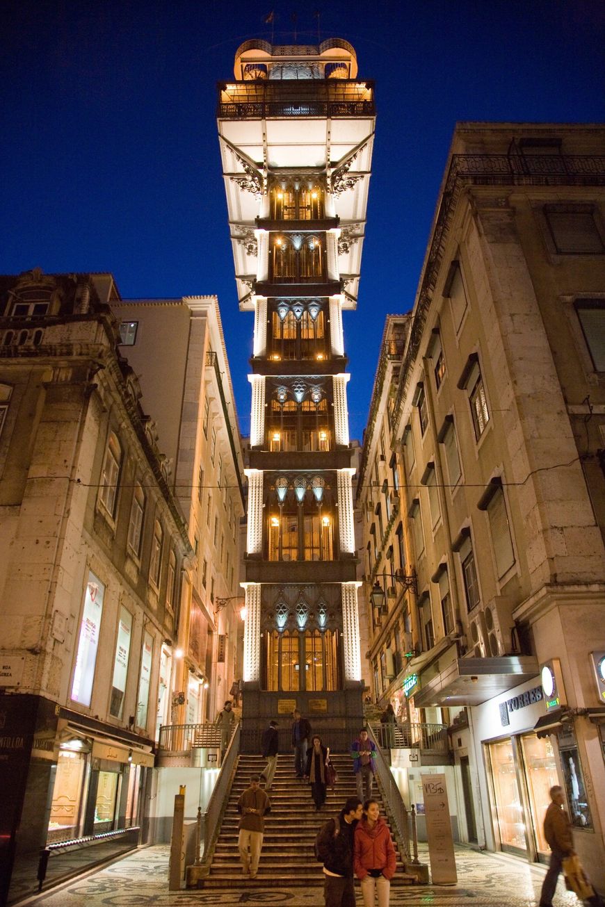 Lugar Elevador de Santa Justa