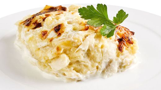 Bacalhau com Natas (cod with cream)