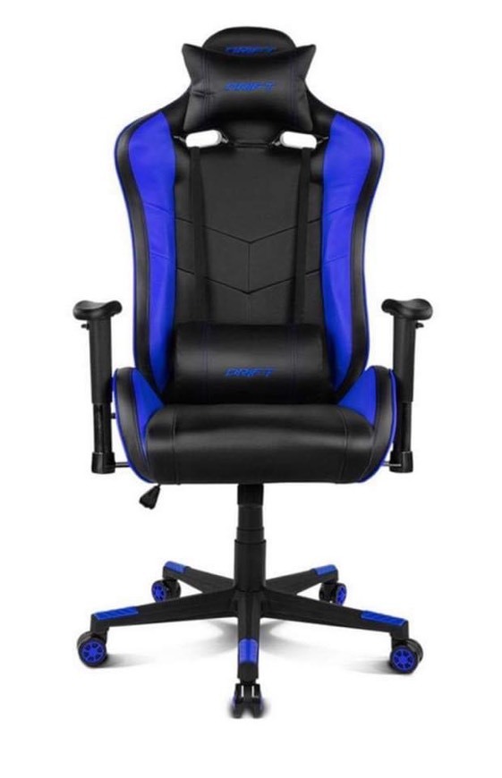 Cadeira DRIFT gaming preta/azul