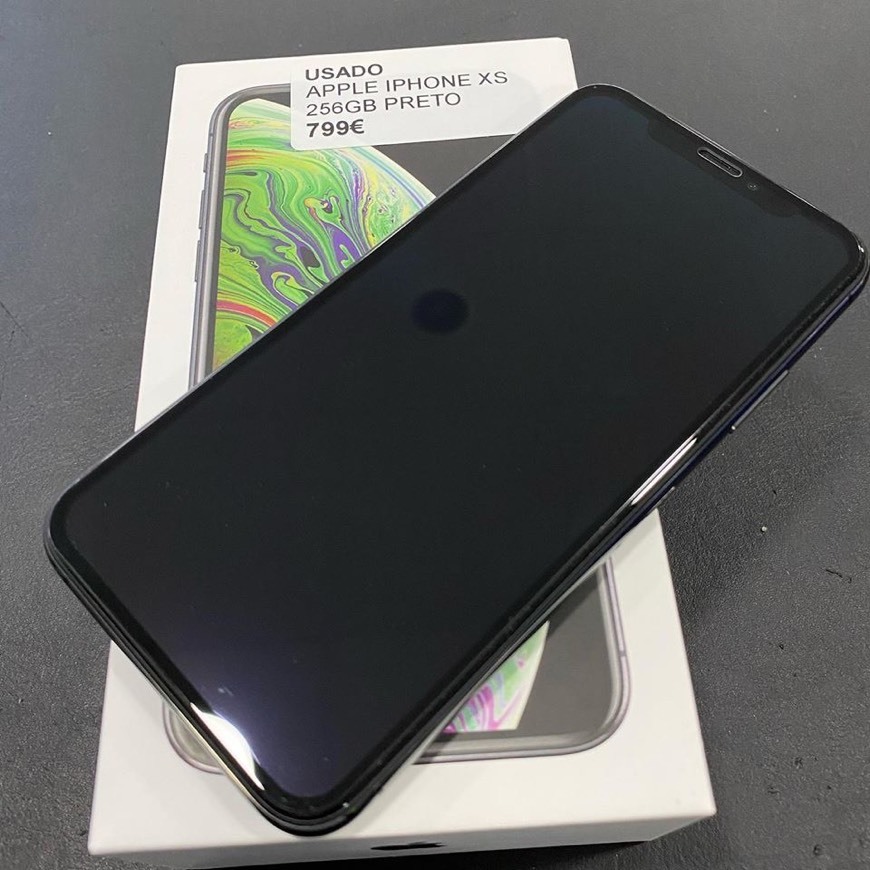 Fashion iPhone XS 256Gb Preto  

✅ usado como novo 
✅ com garantia
