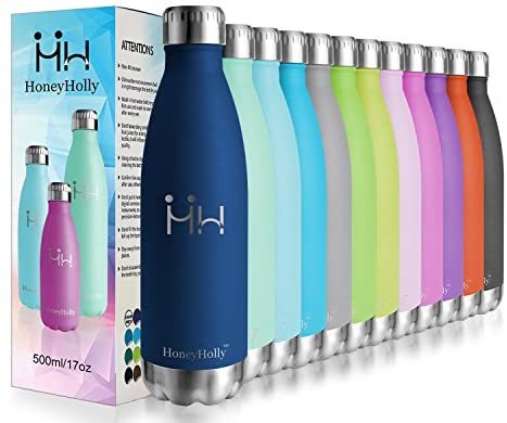 Product HoneyHolly Botella de Agua Acero Inoxidable 350/500/650/750ml