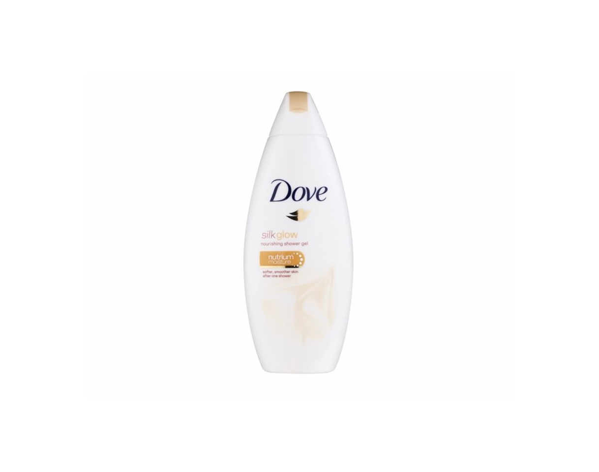 Belleza Dove Silk Glow gel de banho nutritivo para pele fina e lisa