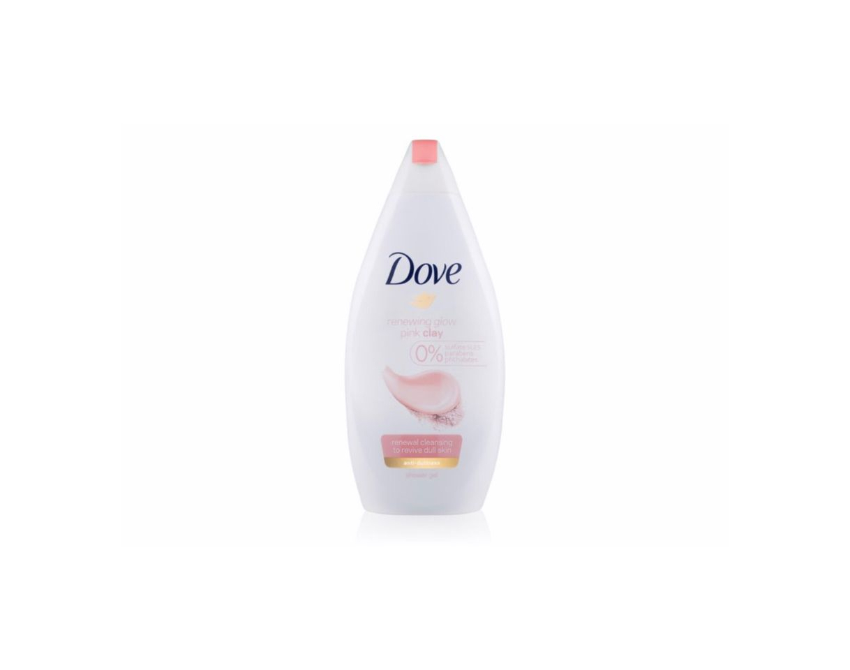 Belleza Dove Renewing Glow Pink Clay gel de banho nutritivo