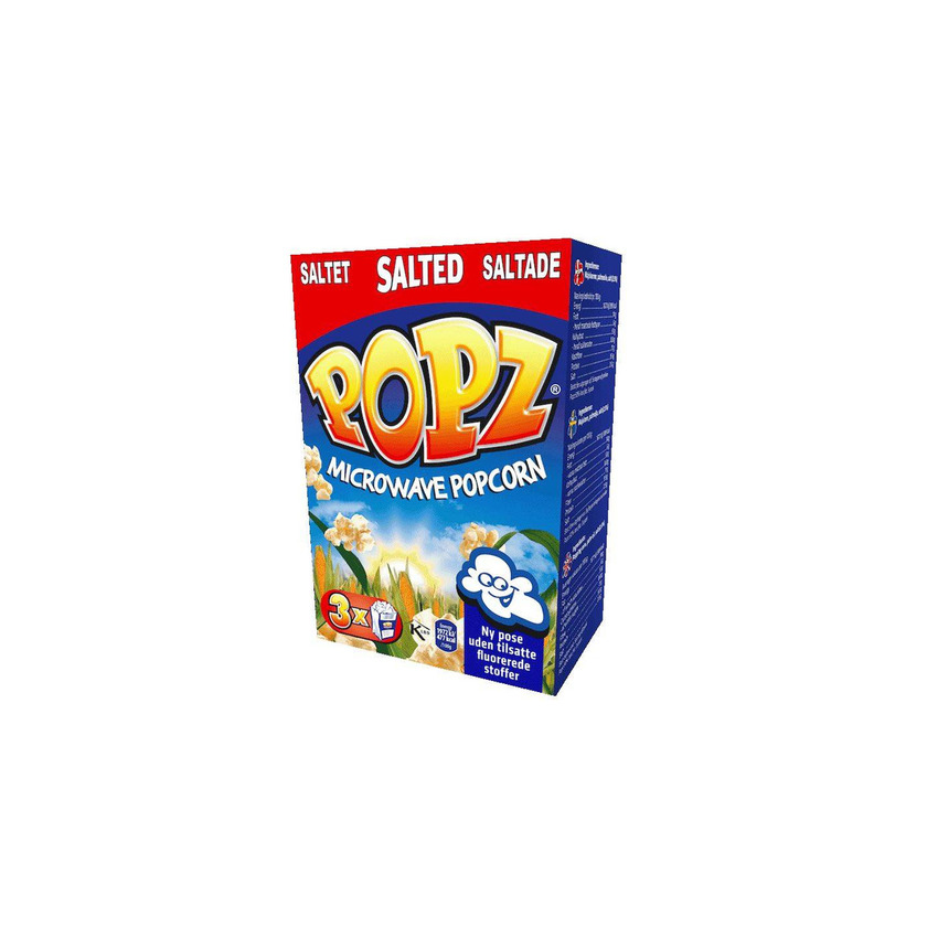 Producto 
Popz Salted Microwave Popcorn pipocas salgadas vegan