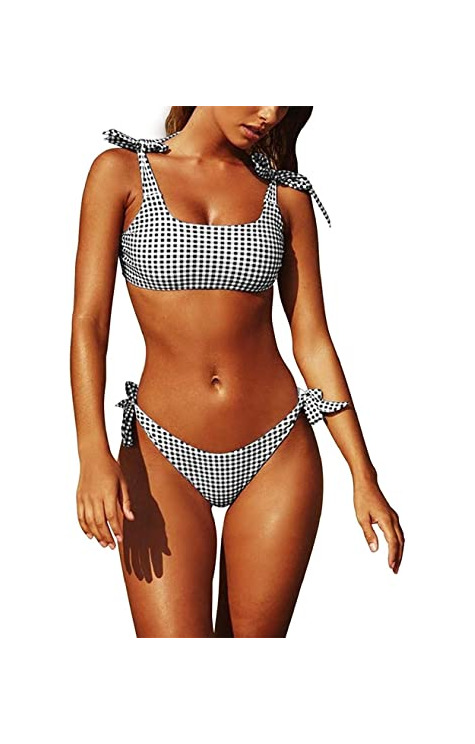 Social heekpek Sexy Mujer Top Bikini Push Up Trajes de Baño Bikini 1