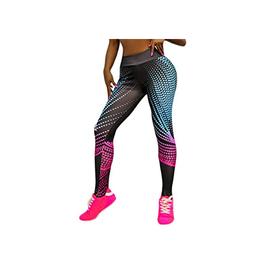 Productos RISTHY Pantalones Deportivos Largos Malla Leggins para Mujer para Training Running Yoga