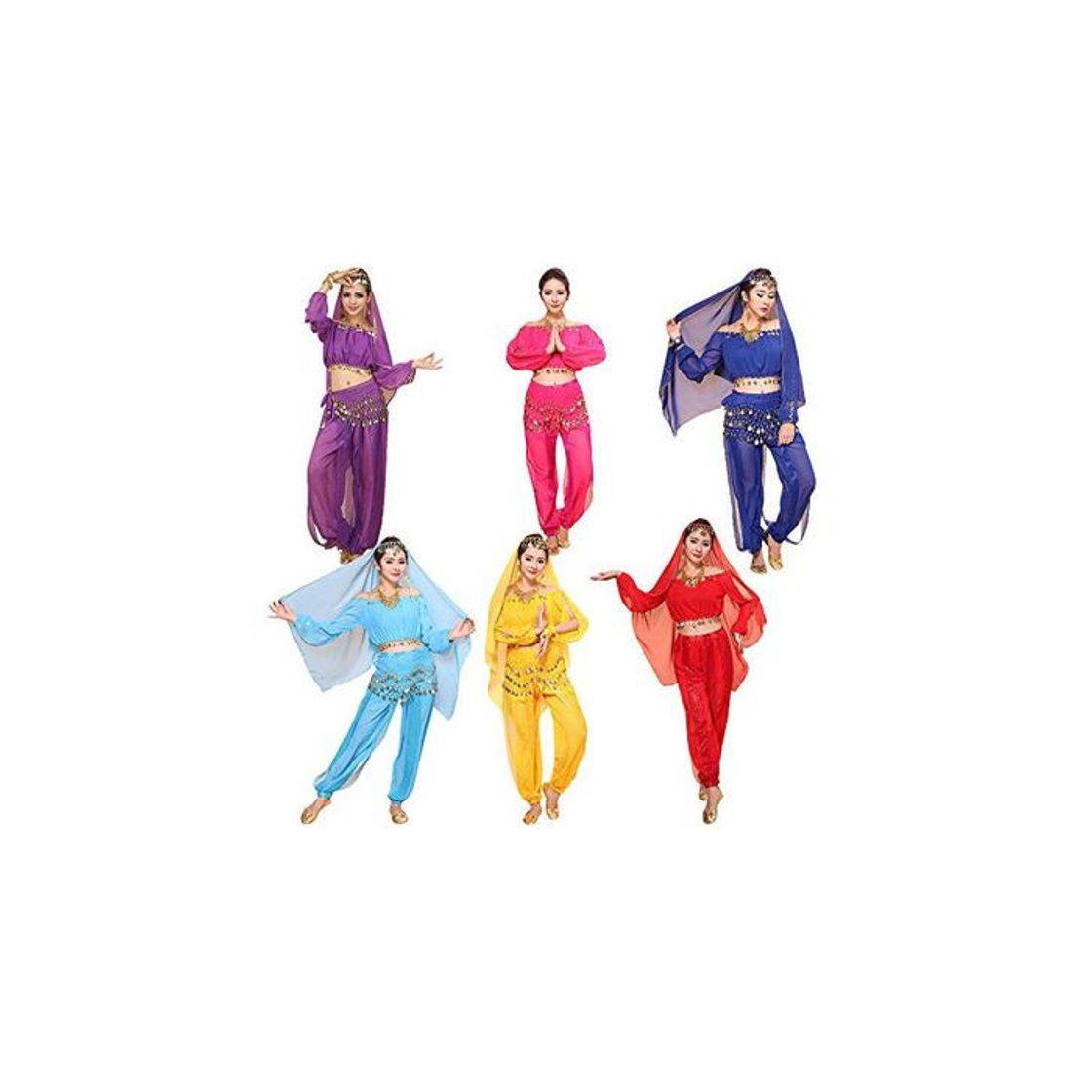 Products Xinvivion Mujer Danza del Vientre Disfraz