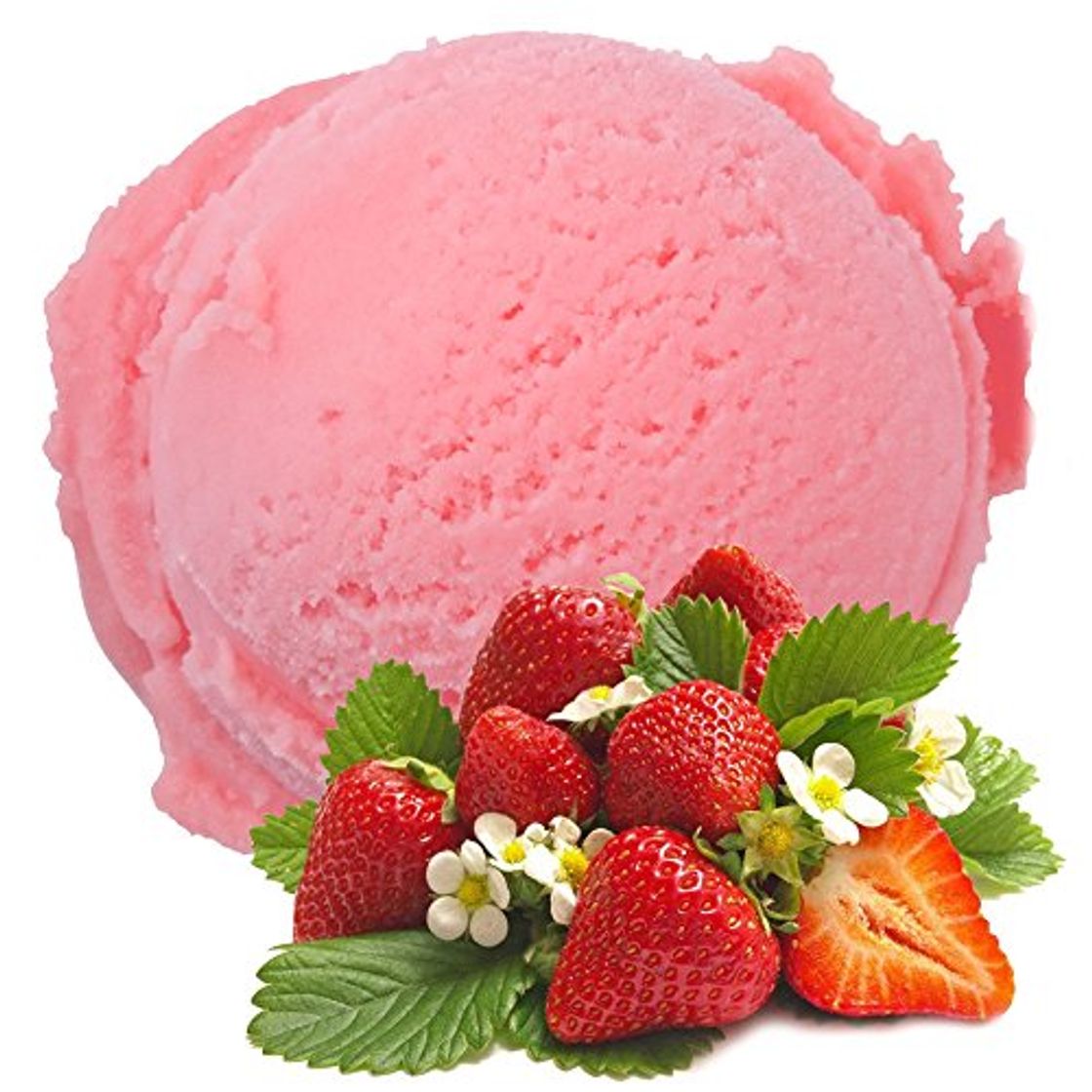 Social Sabor de fresa 1 kg de helado suave Helado danés helado suave en polvo Gino Gelati