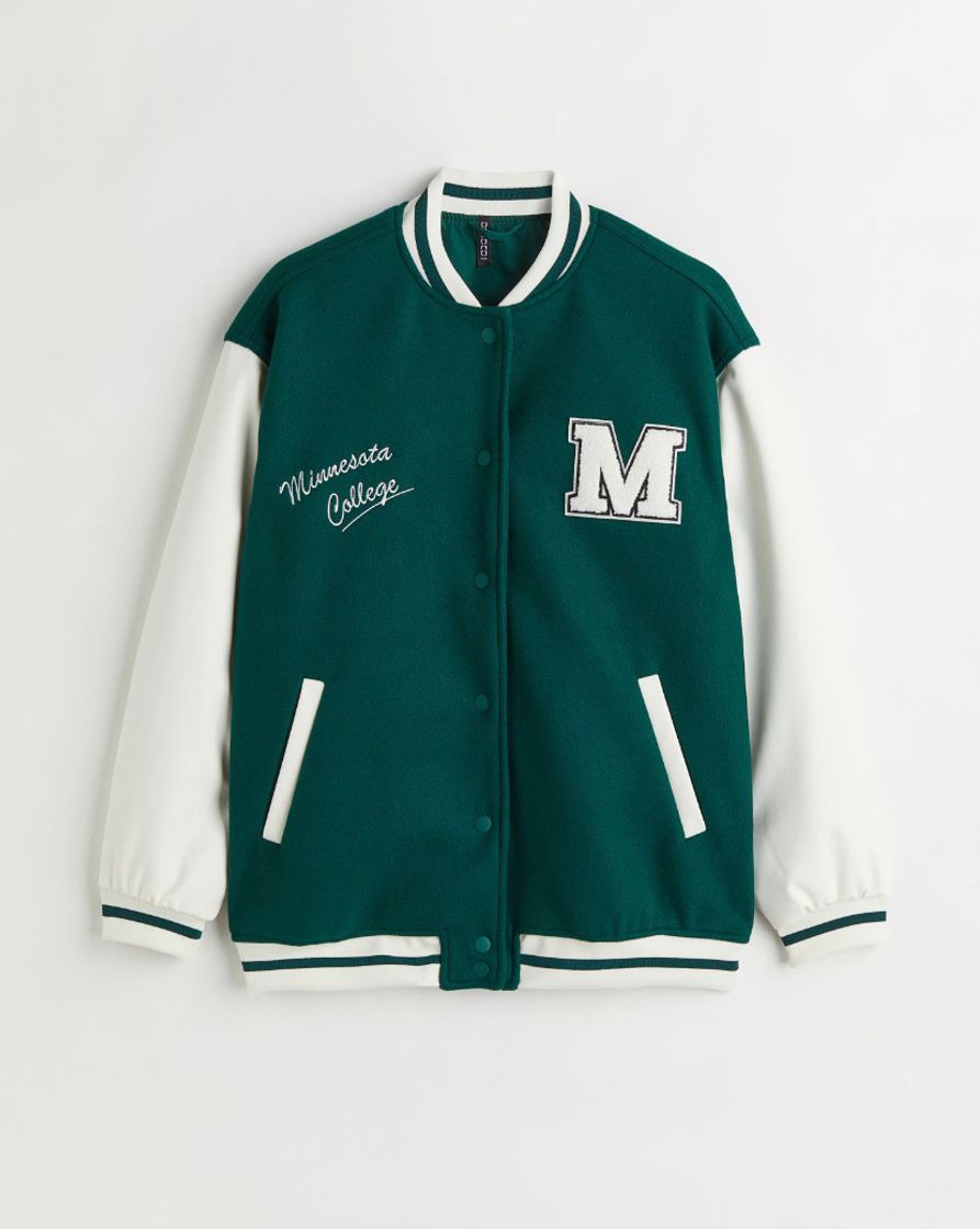 Fashion Chaqueta de béisbol 