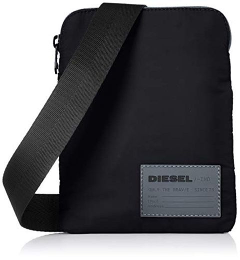 Diesel F-DISCOVER CROSS, Mochila para Hombre, Negro