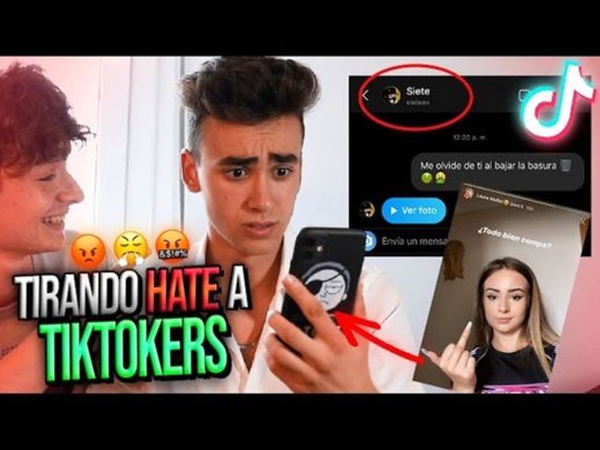 TIRANDO HATE A TIKTOKERS - @Guillem Viladoms - YouTube