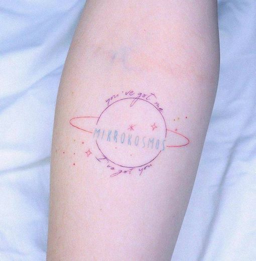 Mikrokosmos tatoo