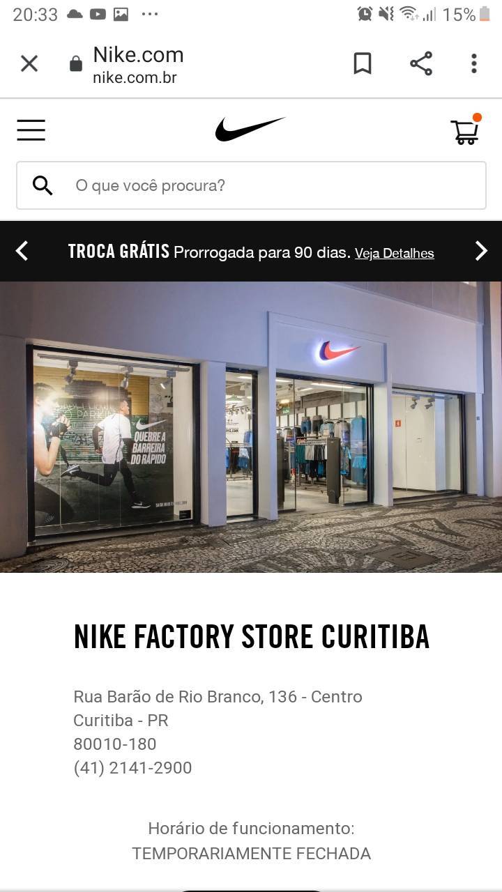 Lugar Nike Factory Store