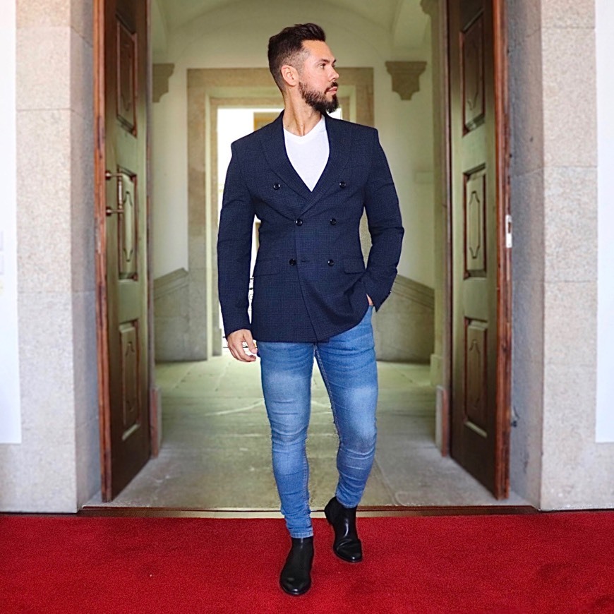 Social Blazer Cruzado 🔥