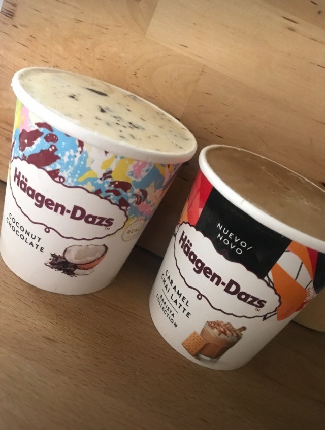 Productos Cute Haagen Dazs Ice Cream Cup Box Funda Inalámbrica para Auriculares Bluetooth