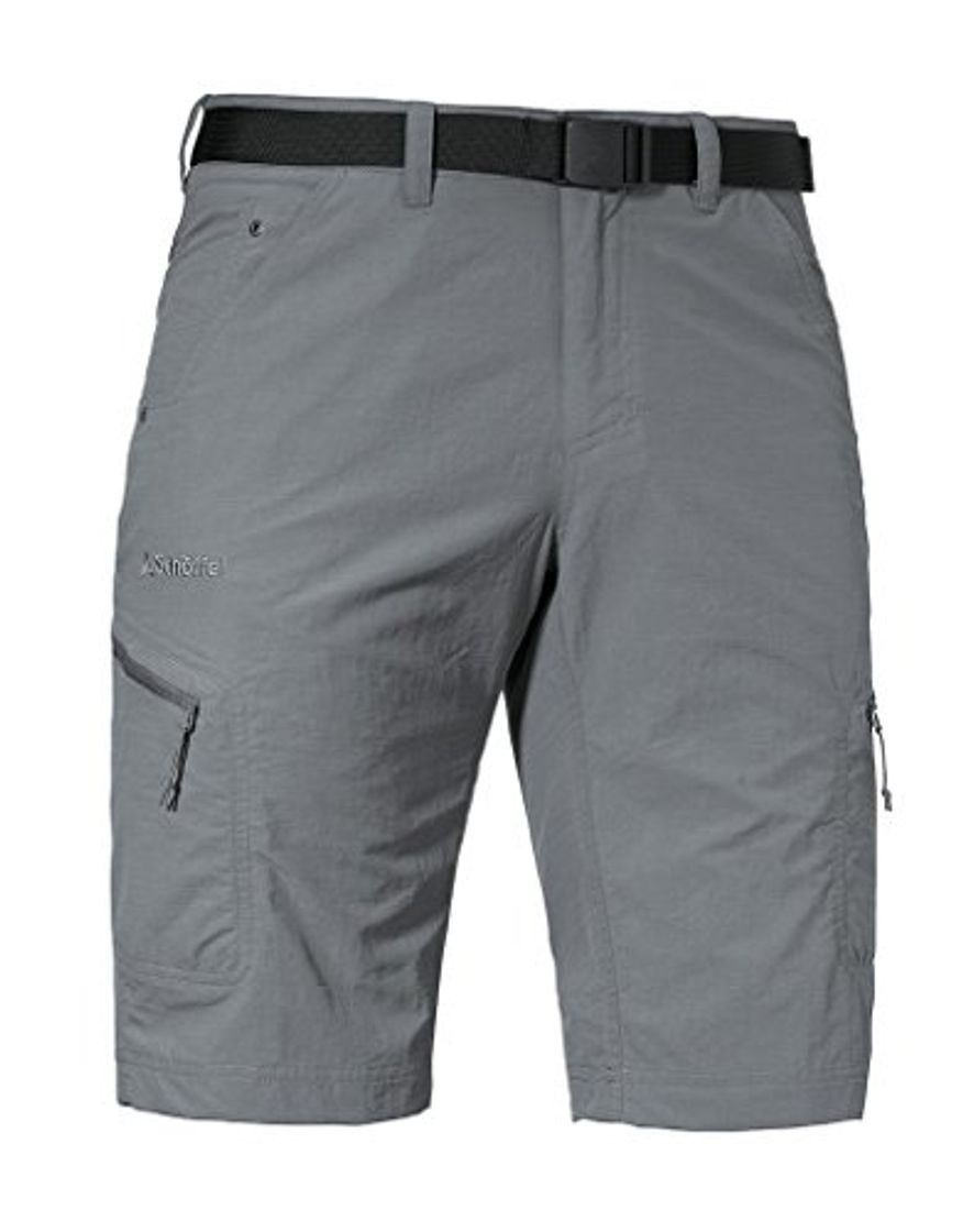 Social Schöffel Silvaplana2 Bermudas Masculino Gris - Pantalones Cortos (Bermudas, Masculino, Adulto, Gris,