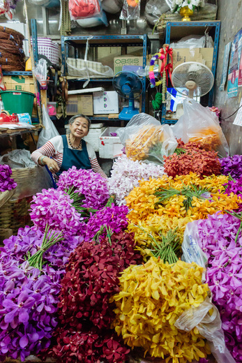 Pak Khlong Market Flower Market
