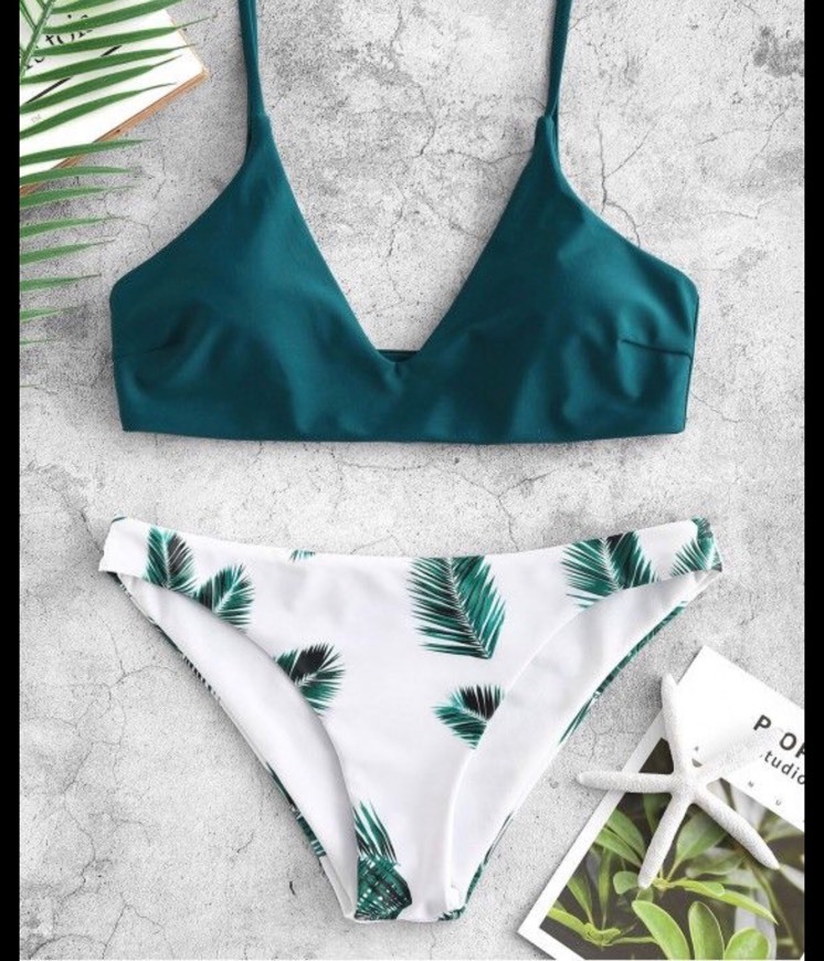 Social BaZhaHei Bikini de Mujer Traje de baño de Mujer Sujetador Acolchado Mujer
