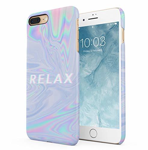 Maceste Trippy Tie Dye Rainbow Acid Relax Compatible with iPhone 7 Plus/iPhone