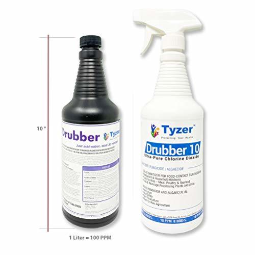 Social Tyzer Multi Surface Organic Disinfectant Deodorizer Sanitizer Pure Chlorine Dioxide Concentrate Kit